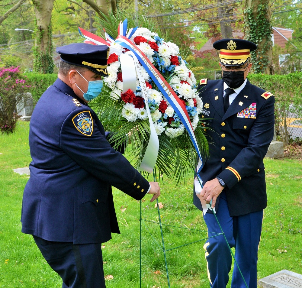 NY Guard State Defense 1st Provisional Regiment 103rd Aqueduct Defense Memorial Service