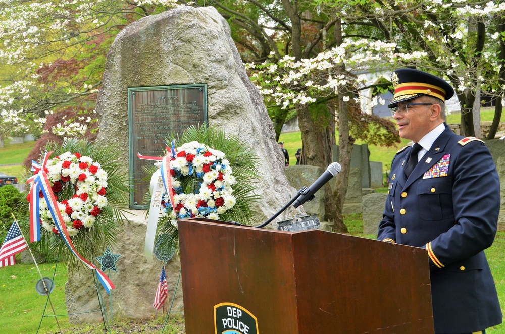 NY Guard State Defense 1st Provisional Regiment 103rd Aqueduct Defense Memorial Service