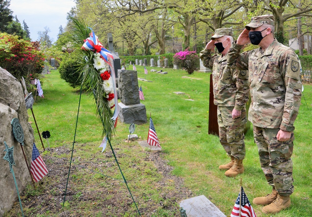 NY Guard State Defense 1st Provisional Regiment 103rd Aqueduct Defense Memorial Service