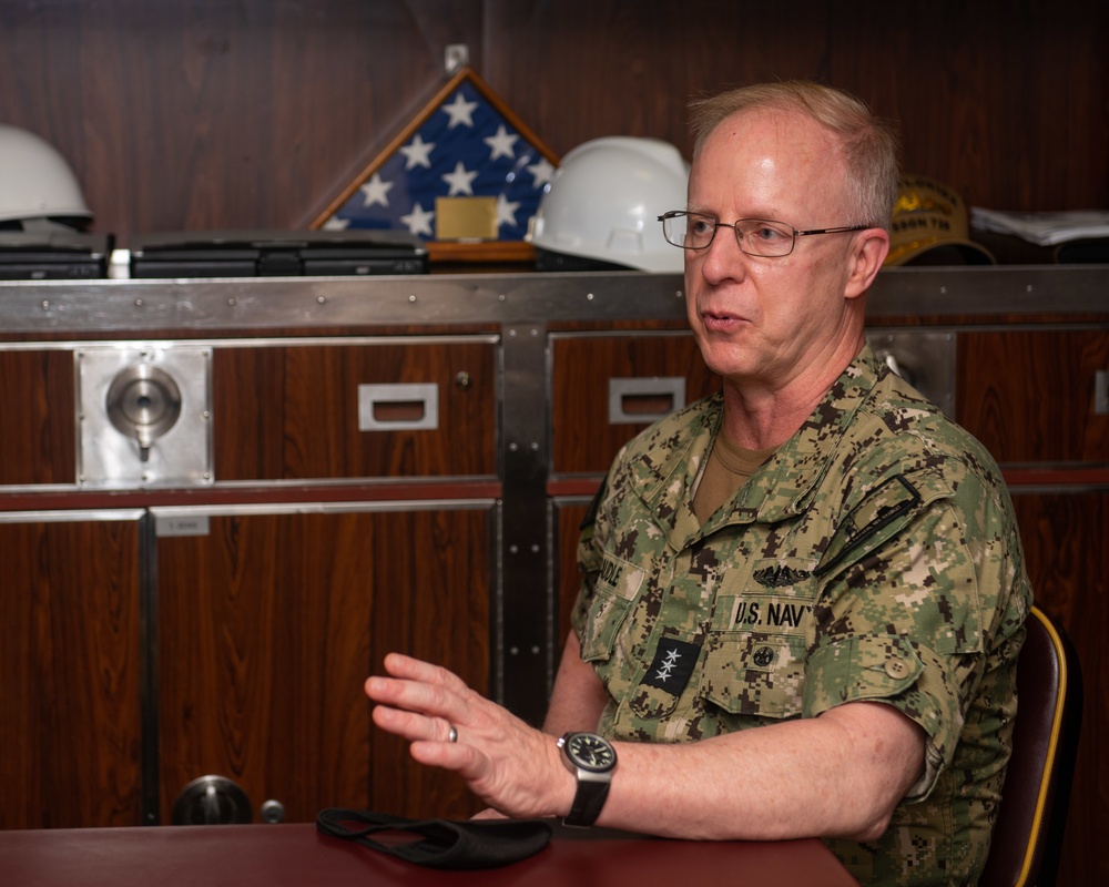 Vice Adm. Daryl Caudle, Commander, U.S. Submarine Forces Visits Naval Submarine Base Kings Bay