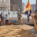 108th Infantry Battalion ceremony at WW I Memorial