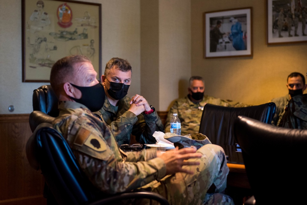 State Partnership Visit to 182nd