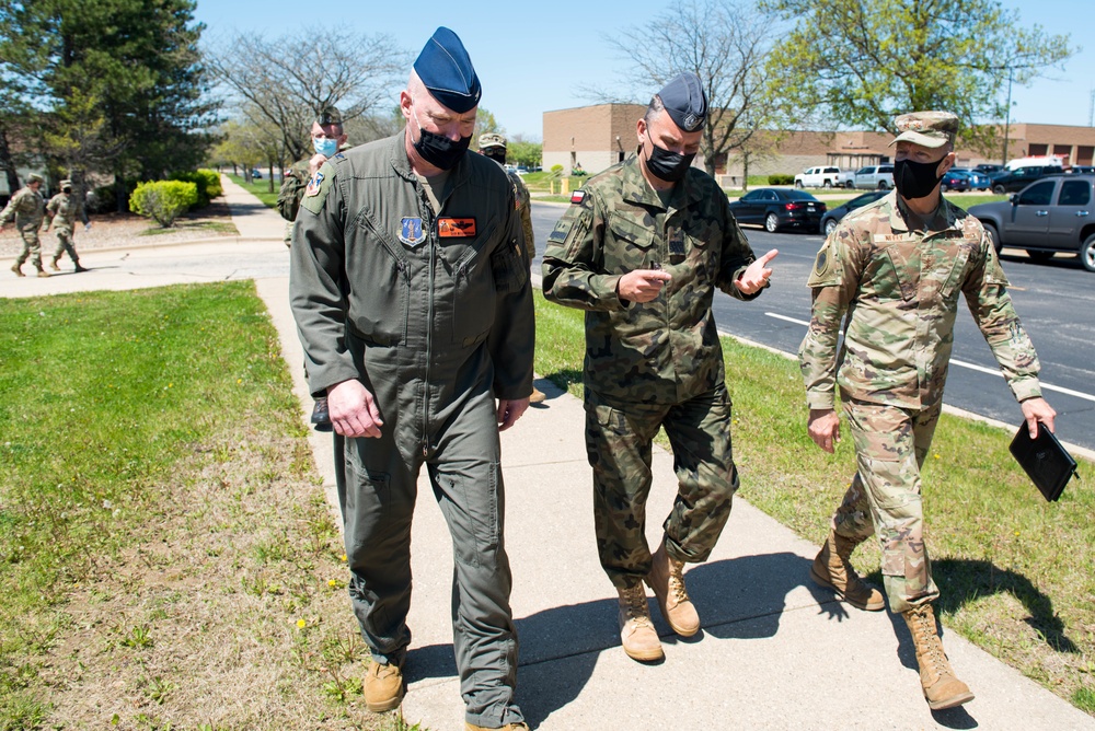 State Partnership Visit to 182nd