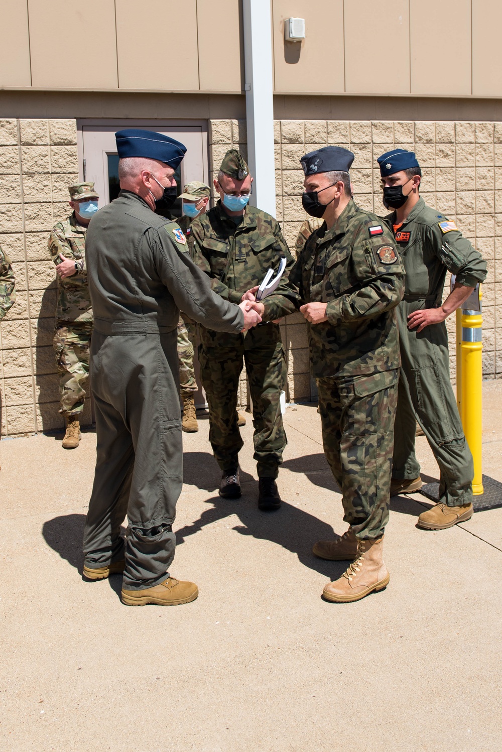 State Partnership Visit to 182nd