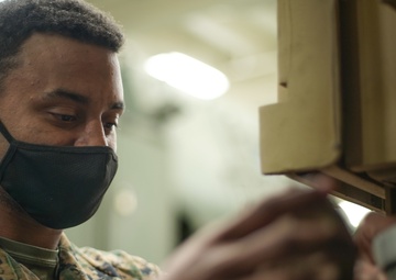 CLB 11 conducts fuel checks before ship to shore movement