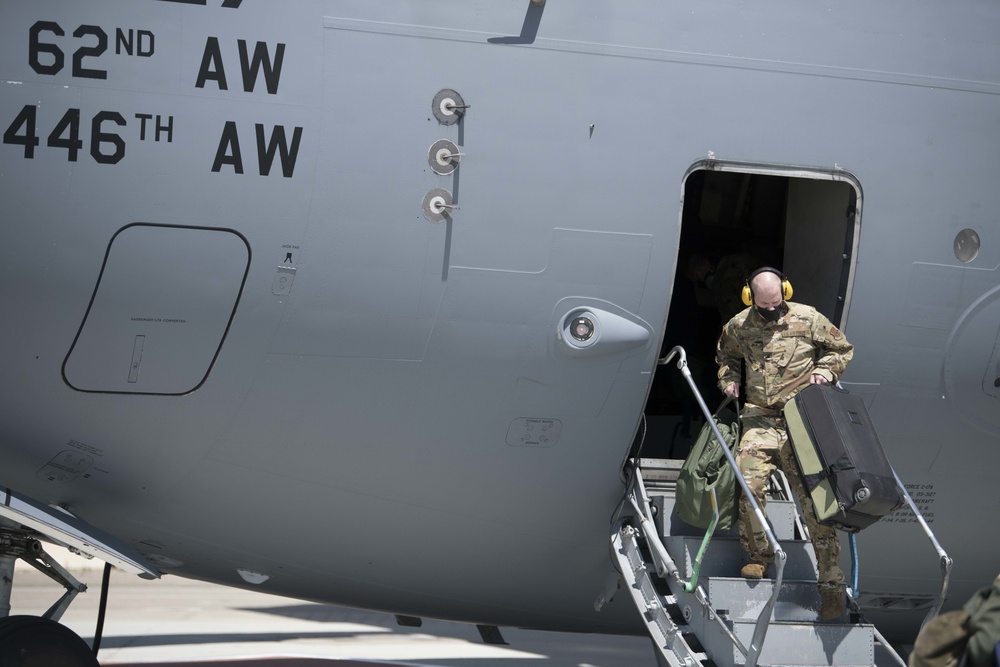 349 AMW and 446 AW Airmen Hone Skills at Exercise Nexus Dawn