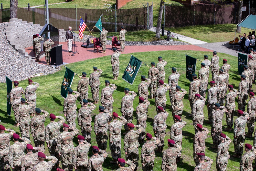 Command Sgt. Maj. Eric Curran Assumes Responsibility of 1st SFG (A)