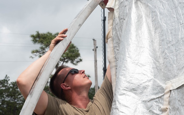 AGILE FLAG 21-2 Forward Operating Base at NOLF Choctaw