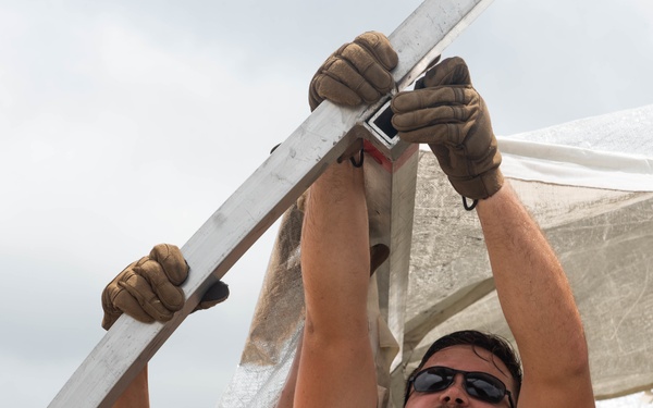 AGILE FLAG 21-2 Forward Operating Base at NOLF Choctaw