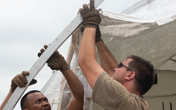 AGILE FLAG 21-2 Forward Operating Base at NOLF Choctaw