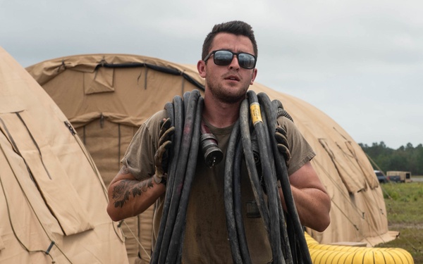 AGILE FLAG 21-2 Forward Operating Base at NOLF Choctaw