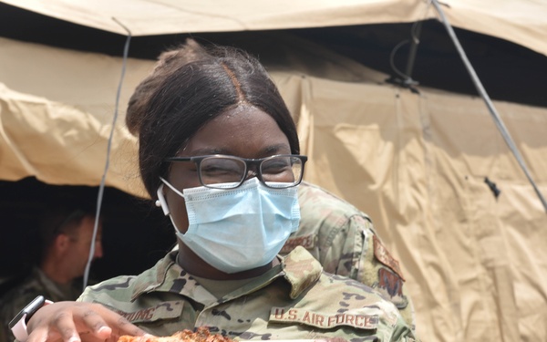 AGILE FLAG 21-2 Forward Operating Base at NOLF Choctaw