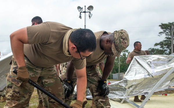 AGILE FLAG 21-2 Forward Operating Base at NOLF Choctaw