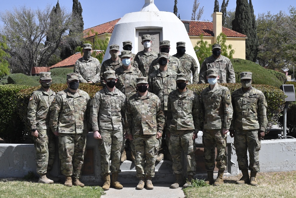 Newly Promoted 647th Regional Support Group (Forward) NCOs Inducted into NCO Corps