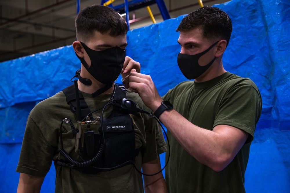 Suit Up  | CBRN Plt 3d MLG Marines Conduct ECBRN Drills