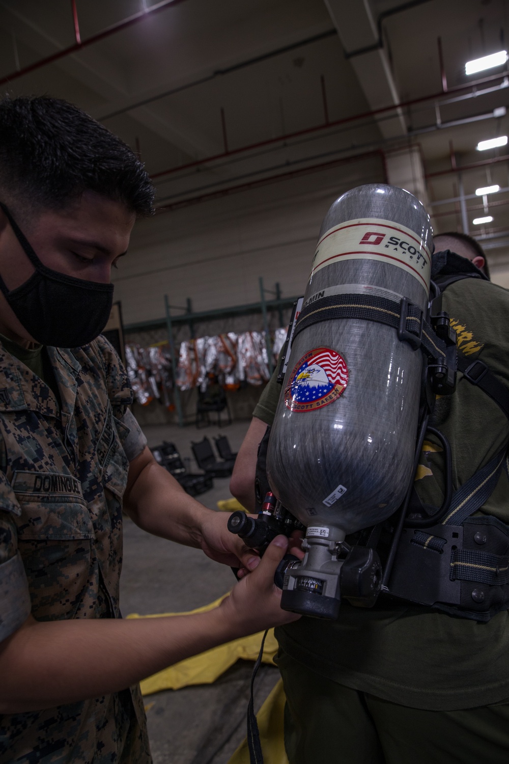 Suit Up  | CBRN Plt 3d MLG Marines Conduct ECBRN Drills