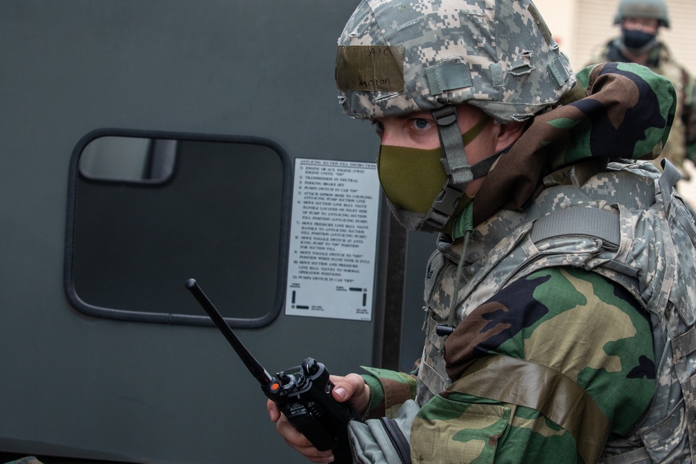 The 374 LRS and Medics conduct mass casuality exercise during SRI