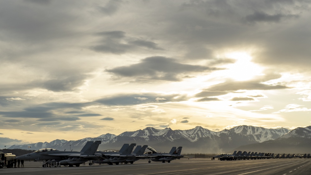 Joint Operational Excellence on the JBER Flight Line During NE21