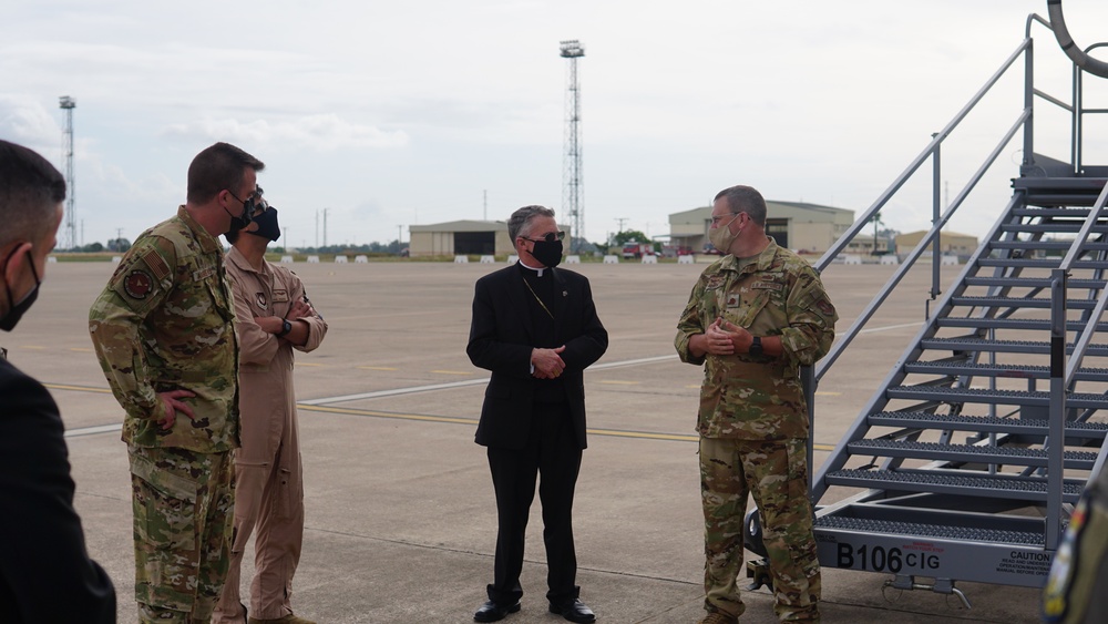 Archbishop of U.S. Military Services visits Moron Air Base