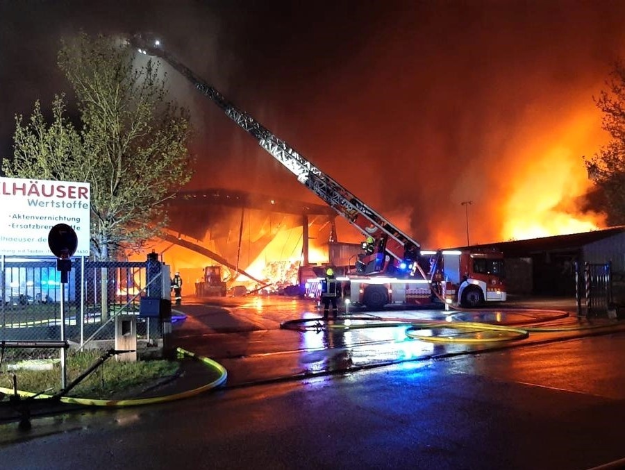 Ansbach Fire Department assists at host nation fire