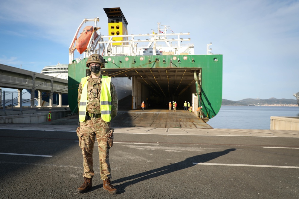 British cargo ship Hurst Point reaches Croatia