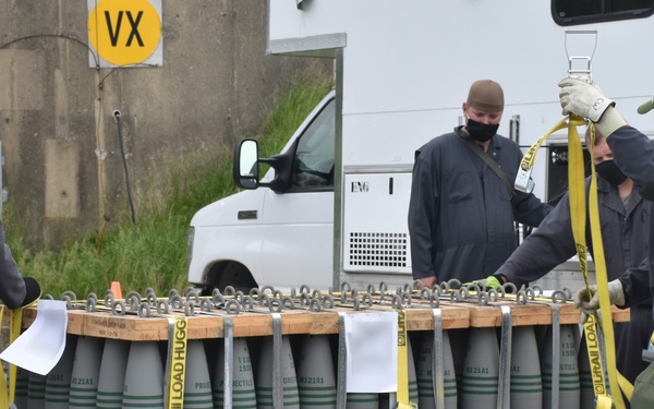 VX exit: Final projectiles transferred for destruction