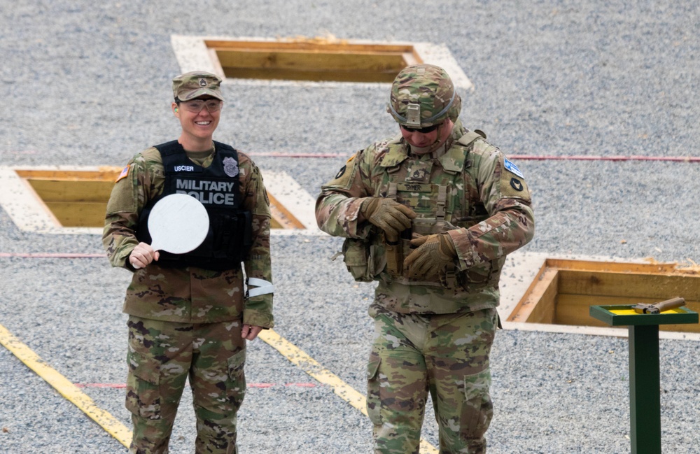 KFOR Soldiers qualify on M17 at Camp Bondsteel