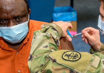 Local Nationals Vaccinated at Stuttgart