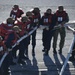 Sailors Assigned to USS Farragut Practice Conducting a Heavy Weather Moor as Part of Hurricane Exercise (HURREX) 2021