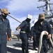 Sailors Assigned to USS Farragut Practice Conducting a Heavy Weather Moor as Part of Hurricane Exercise (HURREX) 2021