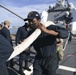 Sailors Assigned to USS Farragut Practice Conducting a Heavy Weather Moor as Part of Hurricane Exercise (HURREX) 2021