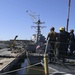 Sailors Assigned to USS Farragut Practice Conducting a Heavy Weather Moor as Part of Hurricane Exercise (HURREX) 2021