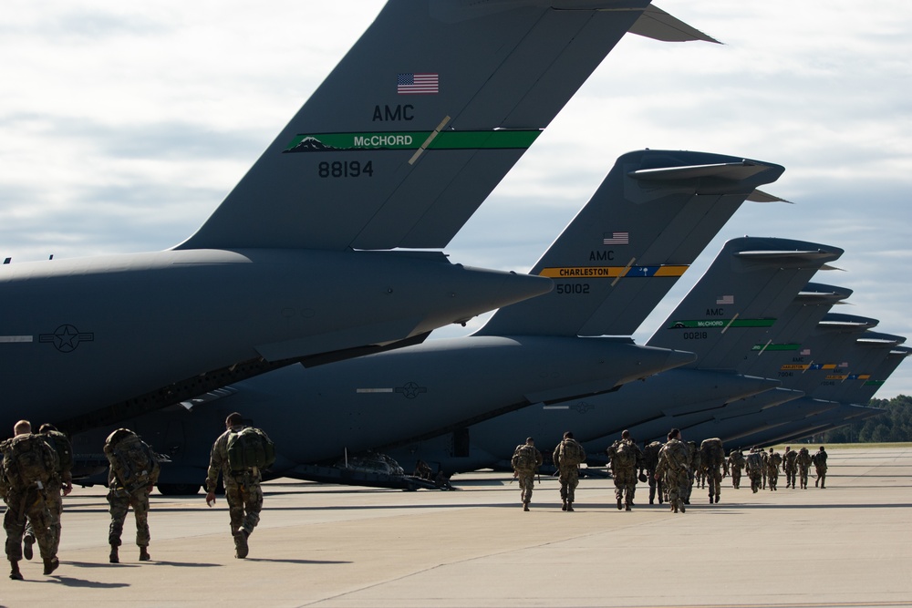 82nd Airborne Rehearses Combat Drills