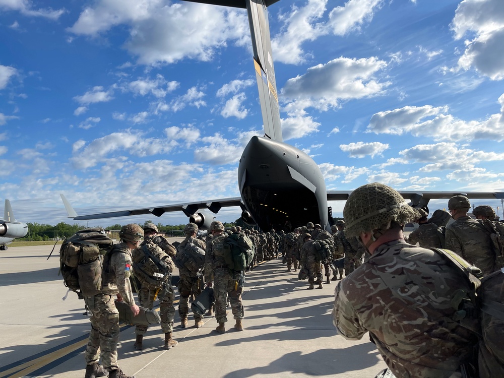 82nd Airborne Rehearses Combat Drills