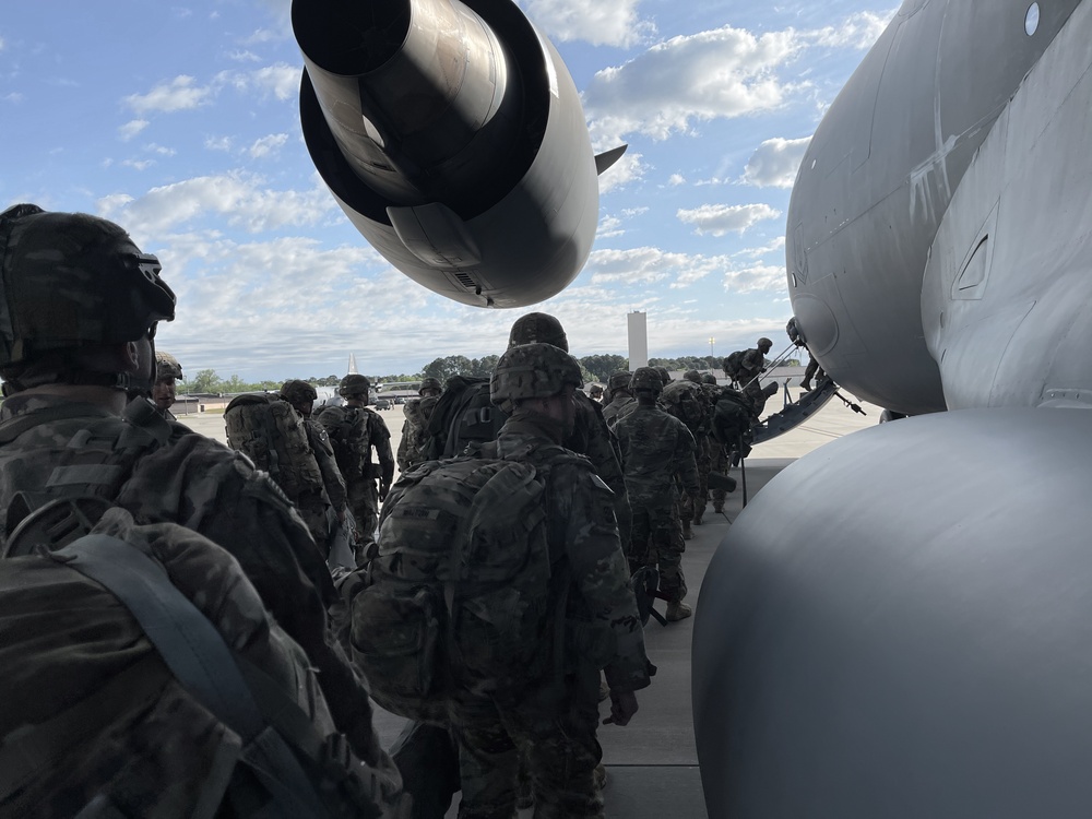 82nd Airborne Rehearses Combat Drills