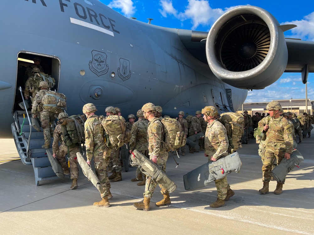 82nd Airborne Rehearses Combat Drills