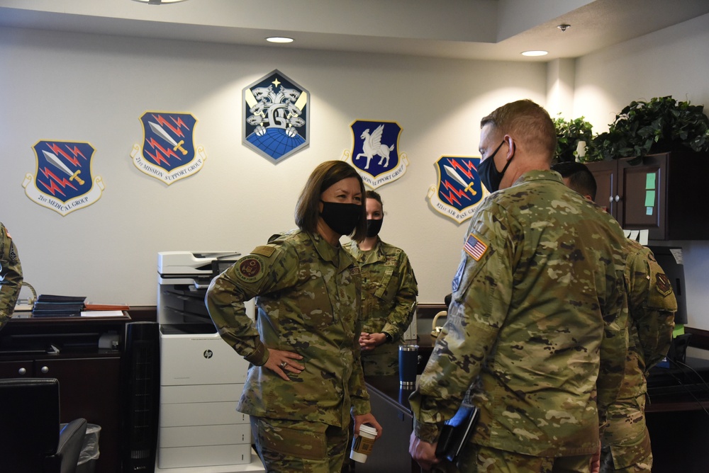 Chief Master Sergeant of the Air Force tours Peterson AFB