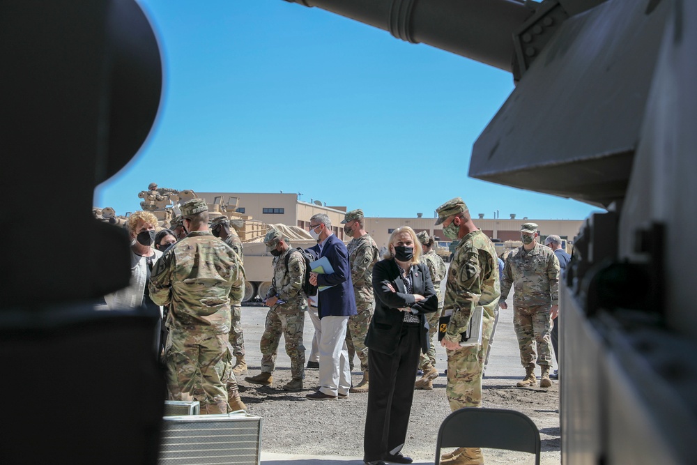 Congressional Delegation visits Fort Hood May 2021