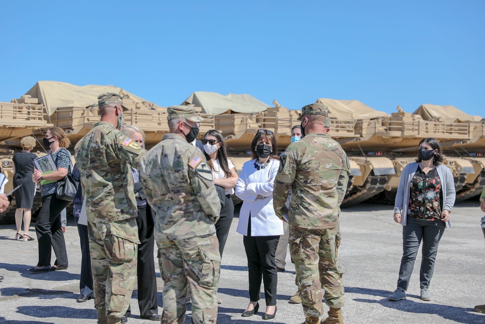 Congressional Delegation visits Fort Hood May 2021