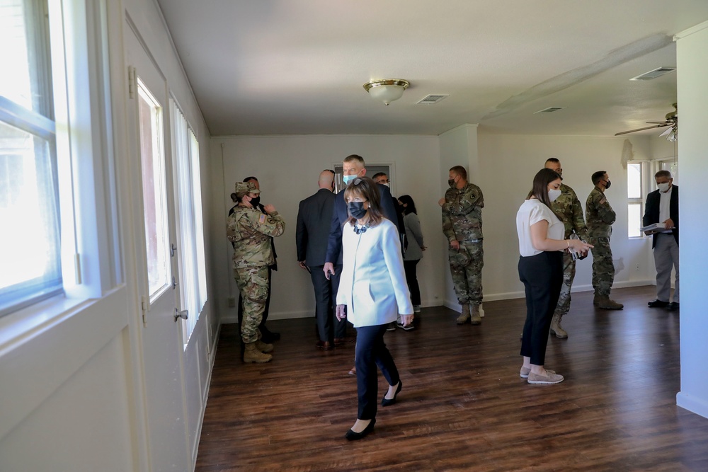 Congressional Delegation visits Fort Hood May 2021