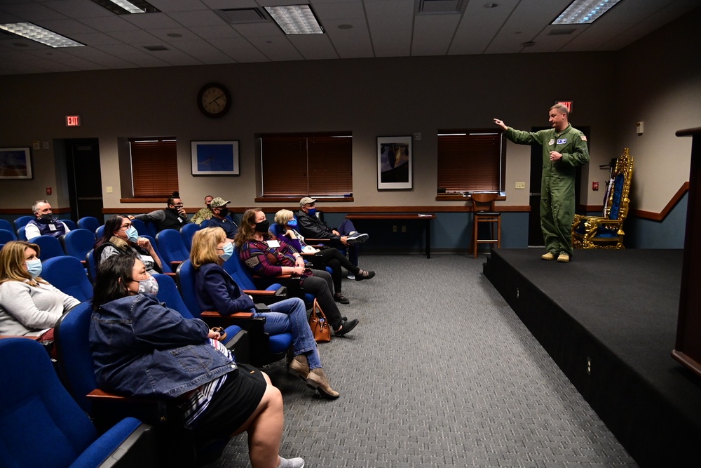 Travis AFB honorary commanders visit Dover AFB