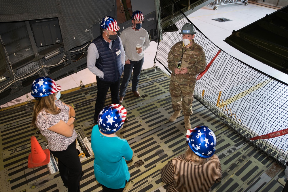 Travis AFB Honorary Commanders Visit Dover