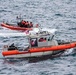 Coast Guard Cutter Stratton conducts small boat operations