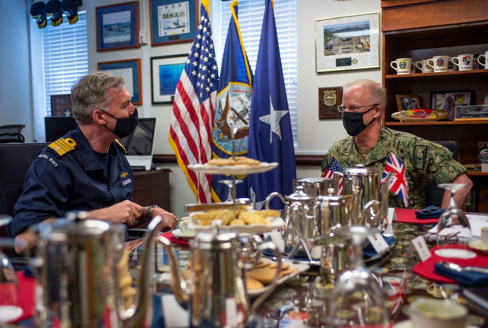 First Sea Lord Visits Submarine Force HQ