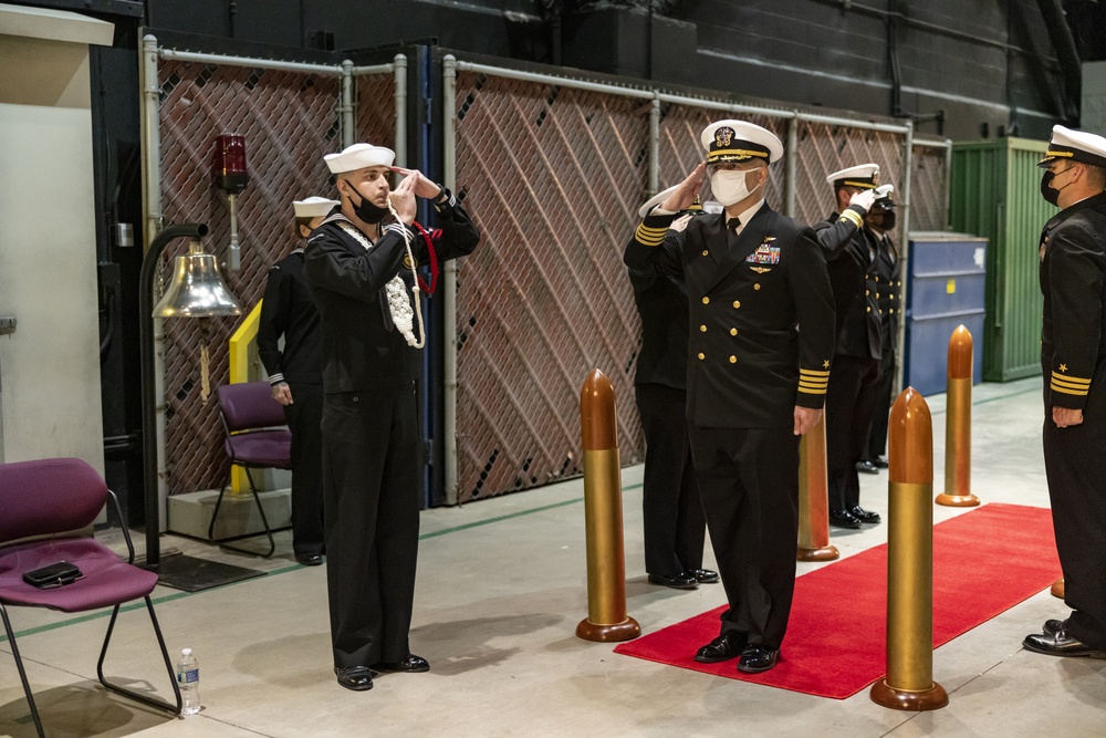 RTC Capt. Erik Thors Change of Command