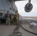 15th MEU Marines receive fuel from Air Force C-17 at FARP during Northern Edge 21