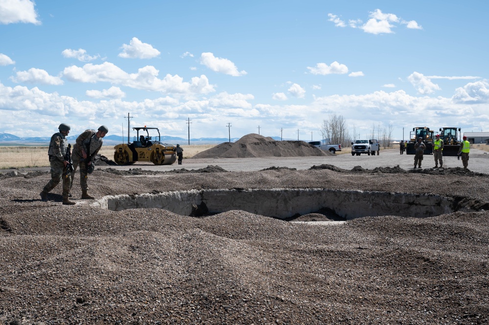 Training exercise keeps RED HORSE deployment ready