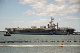 Stennis gets underway