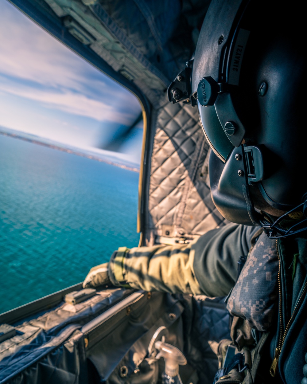 Over the blue waters of the Black Sea: 12th CAB qualifies crews for maritime operations