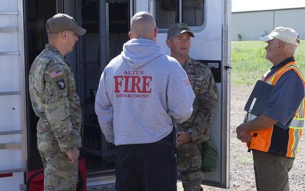 63rd Civil Support Team trains with City of Altus